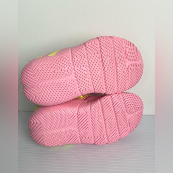 Adidas RapidaZen Lego I Pink Yellow FZ0397 Girls Sneakers Slip On Size US 9.5K - Picture 7 of 7